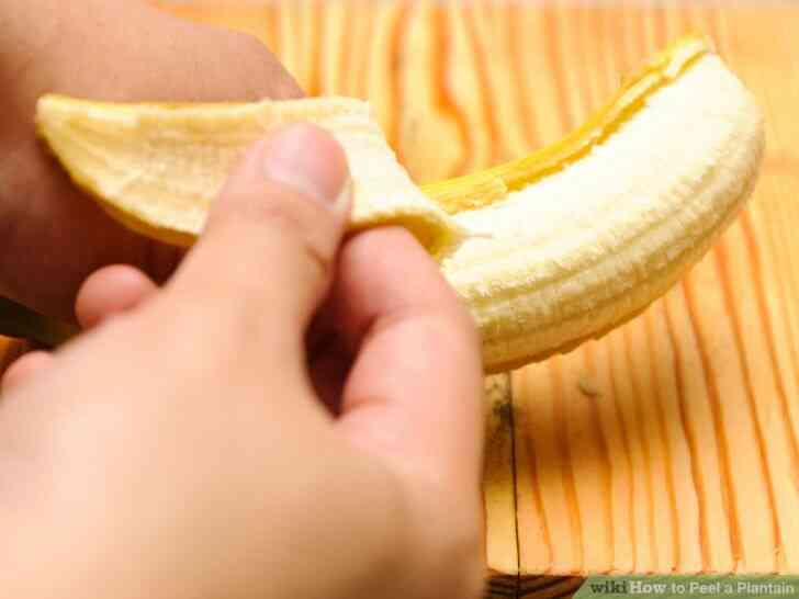 Image intitulée Peler une banane Plantain Étape 11